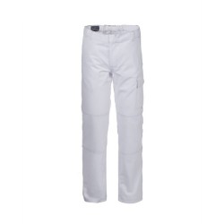 Pantalone da lavoro bianco Serio Plus in cotone per imbianchino