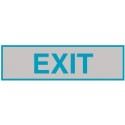 Cartello adesivo exit