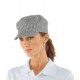 Cappello da lavoro Sam unisex 100 % cotone con visera, per bar, gelaterie, caffetterie, panifici- Isacco