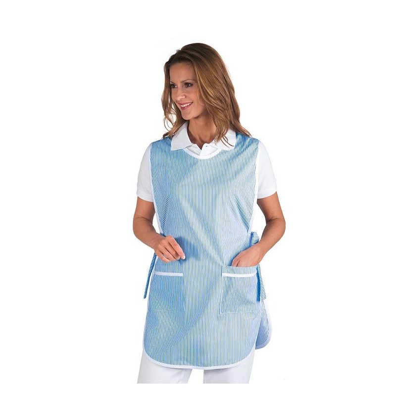 Poncho Casacche Da Lavoro Fantasia Casacca/poncho Da Lavoro Colours Con Chiusura Laterale Per Panifici,  Supermercati, Centri Estetici- Isacco