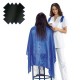Mantellina da taglio Polyestere colorata per parrucchieri-acconciatori - Isacco