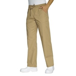 Pantalone da lavoro unisex con elastico Colorato per cuochi, pizzaioli, pasticceri - Isacco