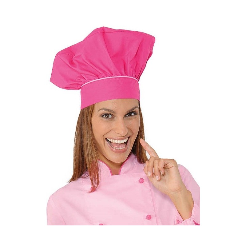 ISACCO E-Commerce: Cappello cuoco bianco colorato