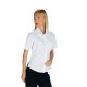 Camicia da lavoro donna bianca Tenerife Stretch maniche corte- Isacco