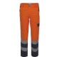 Pantalone da lavoro alta visibilità leggero Lucentex con tasche per operai, operatori ecologici