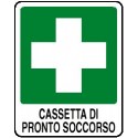 Cartello cassetta di pronto soccorso125x145