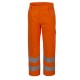 Pantaloni alta visibilità arancio Lucentex cat.2 con tasche per operai