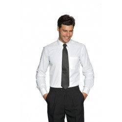 Camicia da lavoro uomo Cartagena Slim per camerieri, maitre, receptionisti - Isacco