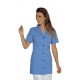 Casacca da lavoro Marbella maniche corte con bottoni e taschino colours - Isacco