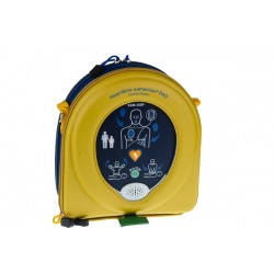Defibrillatore semiautomatico HEARTSINE SAMARITAN PAD 350P per società sportive, centri commerciali, scuole, asili, condomini.