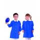 Grembiule asilo unisex Pollicino in vari colori con bottoni e manica lunga - Isacco