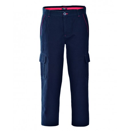 Pantalone da lavoro invernale unisex Nebraska con tasconi in 100% Cotone blu - grigio - nero per operai, impiantisti