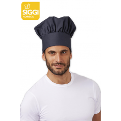Cappello da cuoco unisex Jack grigio - Siggi Horeca