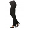 Pantalone da lavoro donna nero Capri super stretch per cameriere - receptionist - Isacco
