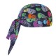 Bandana da lavoro unisex con stampa colorata per cuochi - medici - Egochef