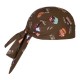 Bandana da lavoro unisex con stampa colorata per cuochi - medici - Egochef