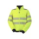 Giubbotto da lavoro alta visibilità in softshell giallo e arancio bicolore blu - Rossini