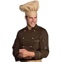Giacca cuoco uomo manica lunga con bottoni a funghetto - Isacco