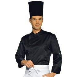 Giacca uomo cuoco Malaga manica lunga tessuto super dry - Isacco