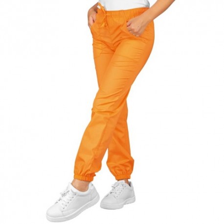 115 gr/m² Albicocca S Isacco Pantalone con elastico Albicocca 65% Poliestere 35% Cotone 