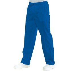Pantalone da lavoro unisex colorato con elastico in vita per infermieri, OSS - Isacco
