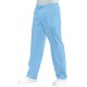 Pantalone da lavoro con elastico blu per infermieri, odontotecnici, odontoiatri - Isacco