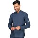Giacca unisex cuoco Belfast in jeans manica lunga - Isacco