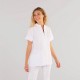 Casacca da lavoro donna manica corta e cerniera in vari colori per estetiste/infermiere - Garys