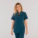 Casacca da lavoro donna manica corta e cerniera in vari colori per estetiste/infermiere - Garys
