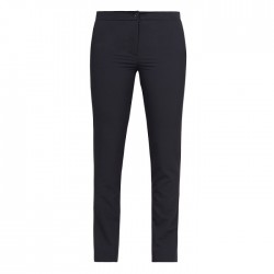 Pantalone da lavoro donna Rebecca nero taglio elegante slim fit per cameriere, receptionists - Giblor's