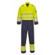 Tuta da lavoro uomo ignifuga Modaflame Hi-Vis giallo/blu alta visibilità per benzinai, pompieri - Portwest