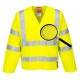 Giacca da lavoro uomo Hi-vis ignifuga antistatica con banda riflettente ignifuga cucita Premium - Portwest