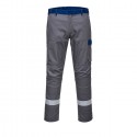 Pantalone da lavoro Bizflame ultra bicolore 100% metal free per benzinai, pompieri - Portwest