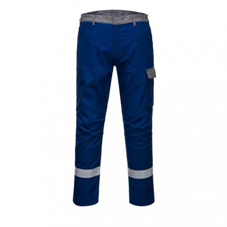 Pantalone da lavoro Bizflame ultra bicolore 100% metal free per benzinai, pompieri - Portwest
