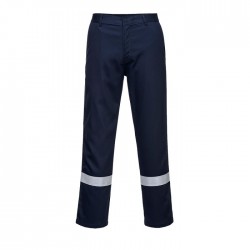 Pantalone da lavoro Bizweld Iona con mezza vita elasticizzata per benzinai, pompieri - Portwest
