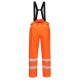 Pantalone da lavoro Bizflame Rain con fodera ignifuga multinorma Hi-vis per benzinai, pompieri - Portwest