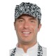 Cappello da lavoro Sam unisex 100 % cotone con visera, per bar, gelaterie, caffetterie, panifici- Isacco