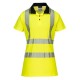 Polo da lavoro donna Pro Hi-vis con alto contenuto di cotone per benzinai, pompieri - Portwest