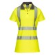 Polo da lavoro donna Pro Hi-vis con alto contenuto di cotone per benzinai, pompieri - Portwest