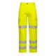 Pantalone da lavoro donna Hi-vis con elastico in vita per benzinai, pompieri - Portwest