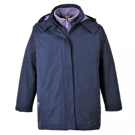 Giacca da lavoro donna Elgin 3 in 1 con pile inetrno staccabile - Portwest