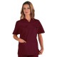 Casacca da lavoro unisex collo a V in vari colori 195 g per infermieri, farmacisti - Isacco