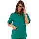 Casacca da lavoro unisex collo a V vari colori 185 g per infermieri, farmacisti - Isacco