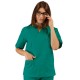 Casacca da lavoro unisex collo a V vari colori 185 g per infermieri, farmacisti - Isacco