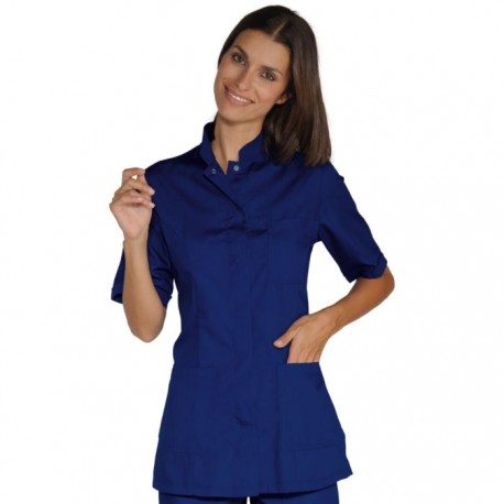 Casacca da lavoro donna Portofino a manica corta 125 g/m2- Isacco