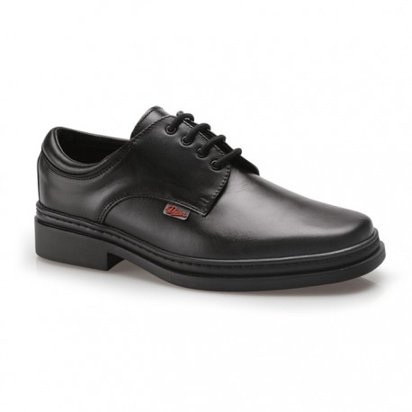 Scarpa da lavoro unisex Gourmet in pelle micro con lacci - Giblor's
