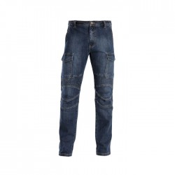 Jeans da lavoro uomo Biker con ginocchia sagomate - Siggi