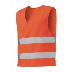 Gilet da lavoro Vest alta visibilità arancio - Siggi