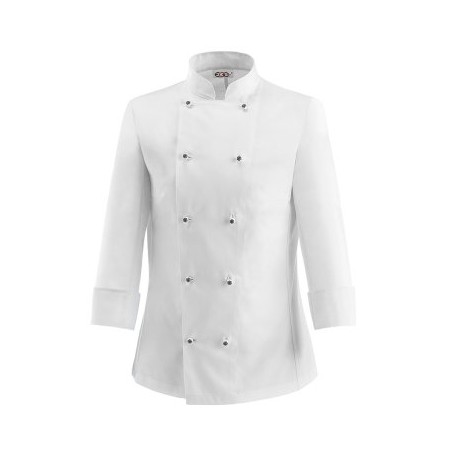 Giacca cuoco donna Lady bianca manica lunga modello slim - Egochef