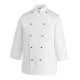 Giacca da lavoro cuoco unisex Top manica lunga in cotone egiziano - Egochef